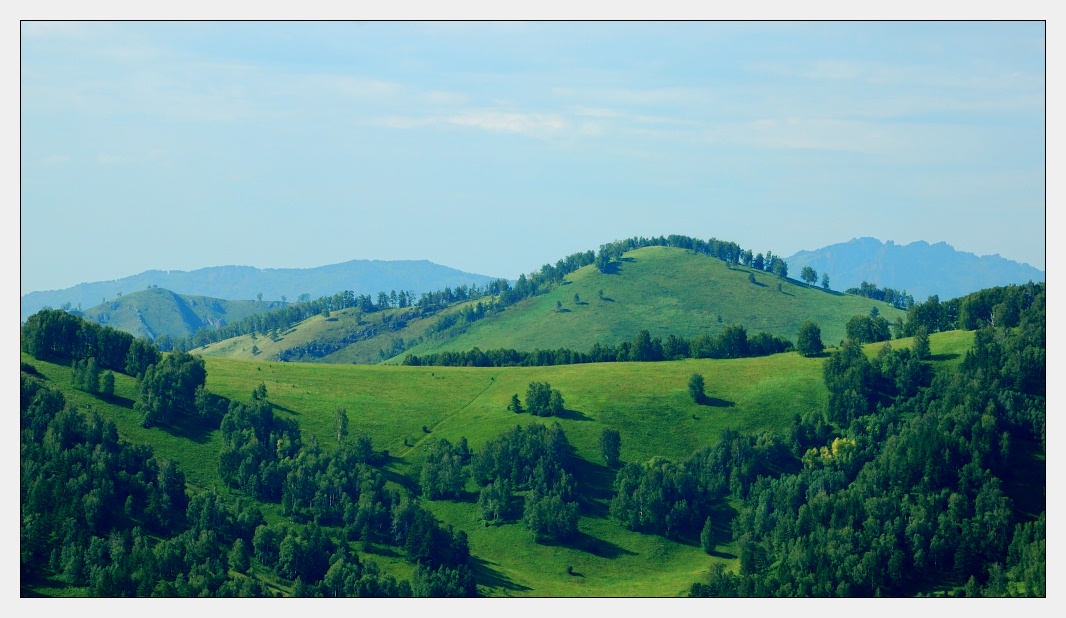 photo "Hills 2" tags: landscape, forest, mountains