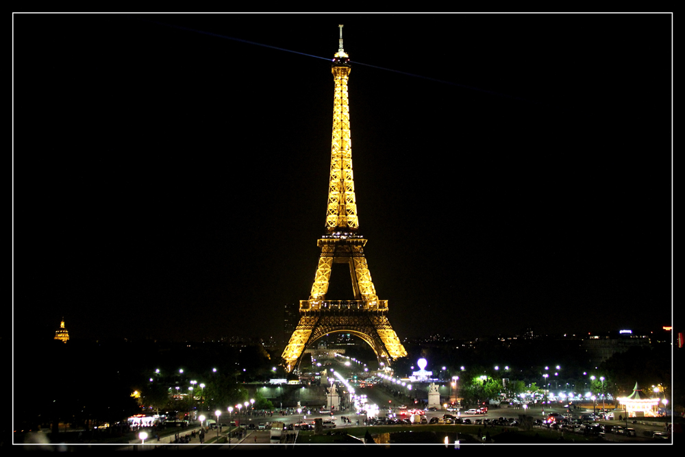 фото "Огни ночного Парижа" метки: путешествия, город, Европа