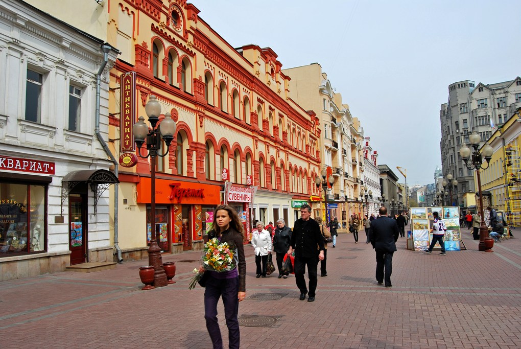 фото "По весеннему Арбату" метки: жанр, 