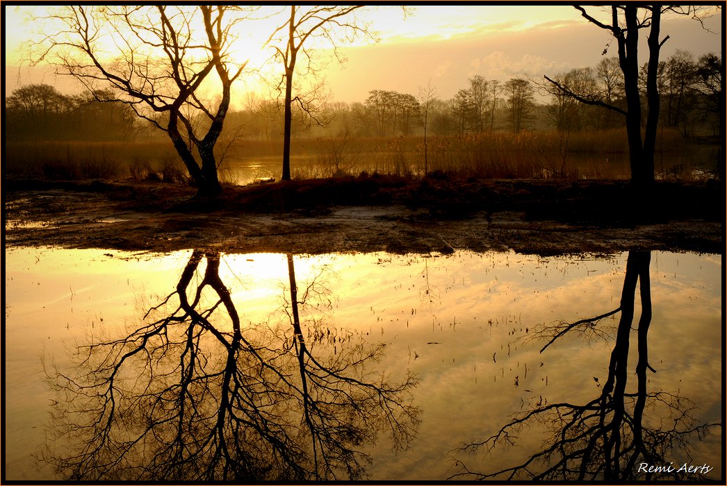 photo "***" tags: landscape, sunset, winter