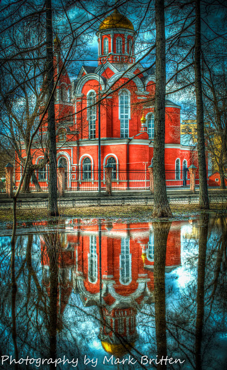 фото "Dinamo Church (HDR)" метки: архитектура, пейзаж, 