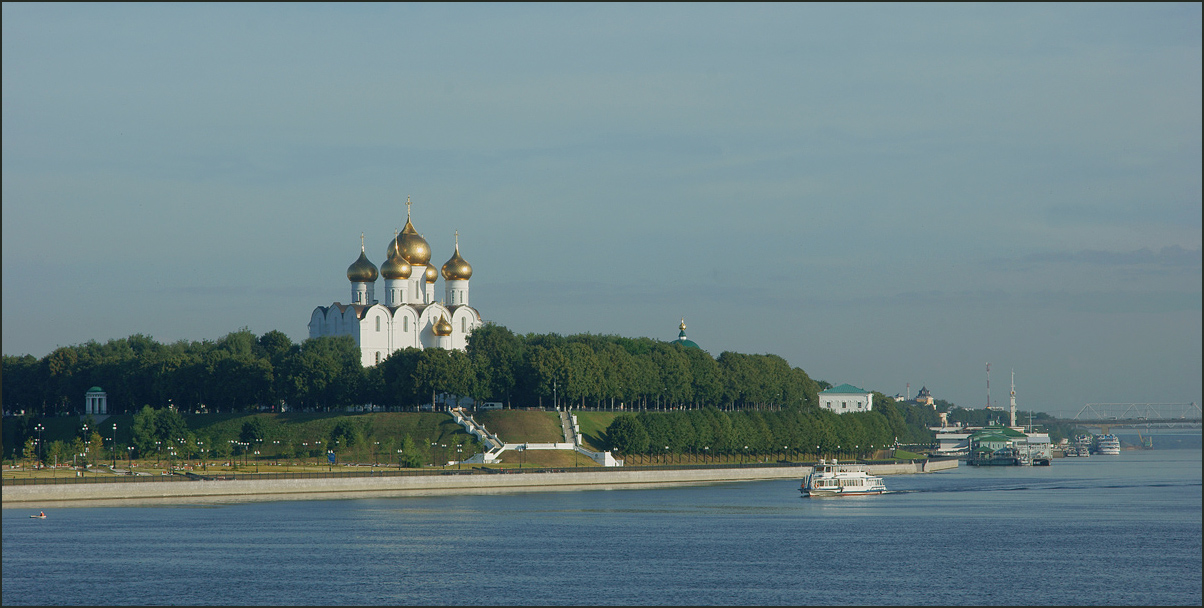 фото "Вид на Ярославль летним утром" метки: пейзаж, путешествия, лето