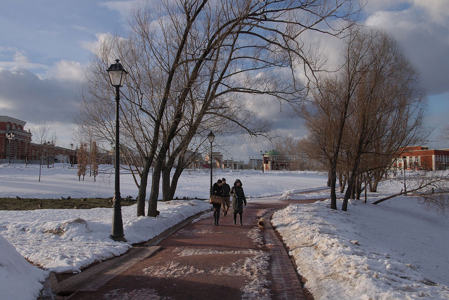 фото "Вечером в парке." метки: город, 