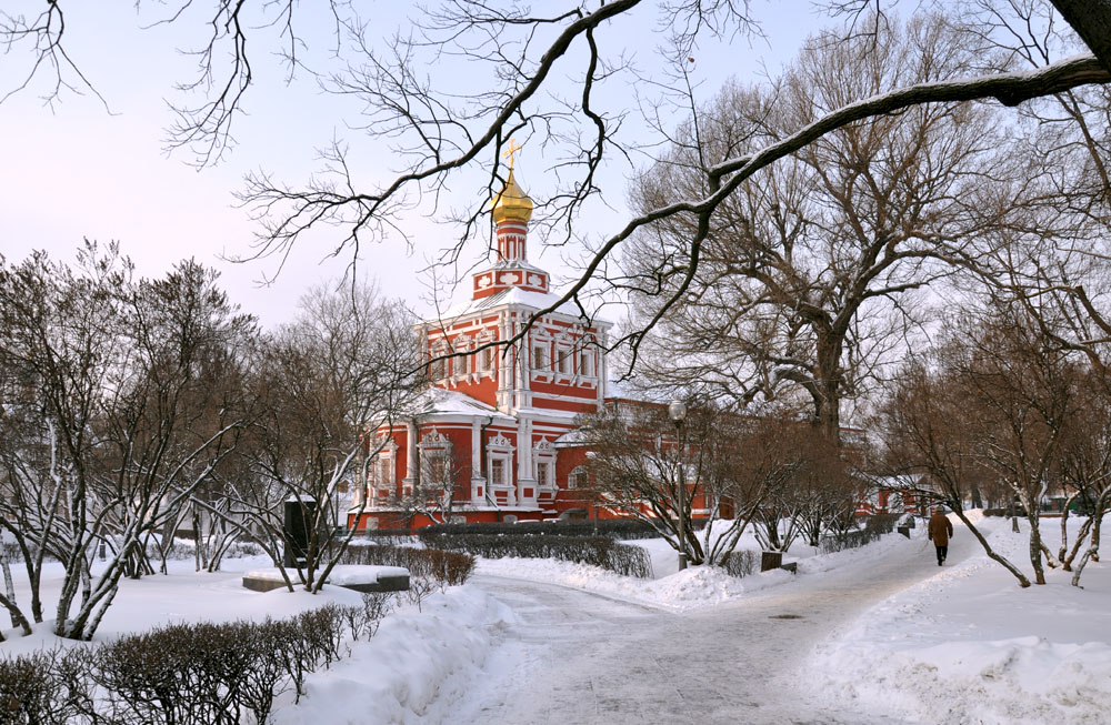 фото "в Новодевичьем монастыре" метки: архитектура, пейзаж, 