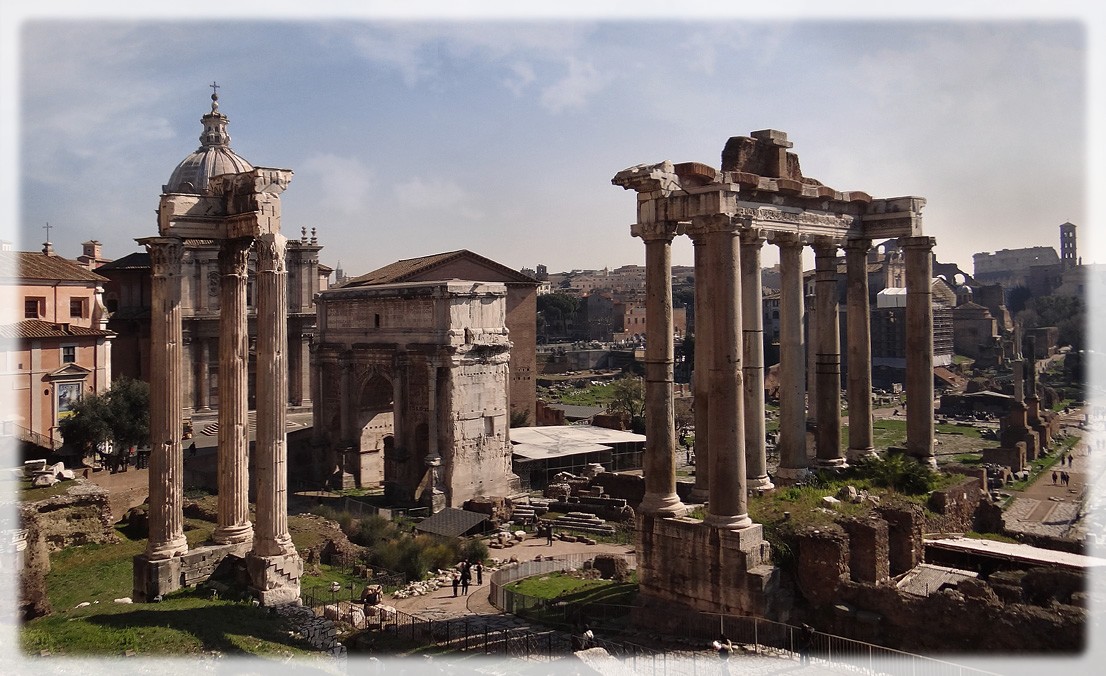 фото "Римский форум" метки: путешествия, архитектура, пейзаж, Европа