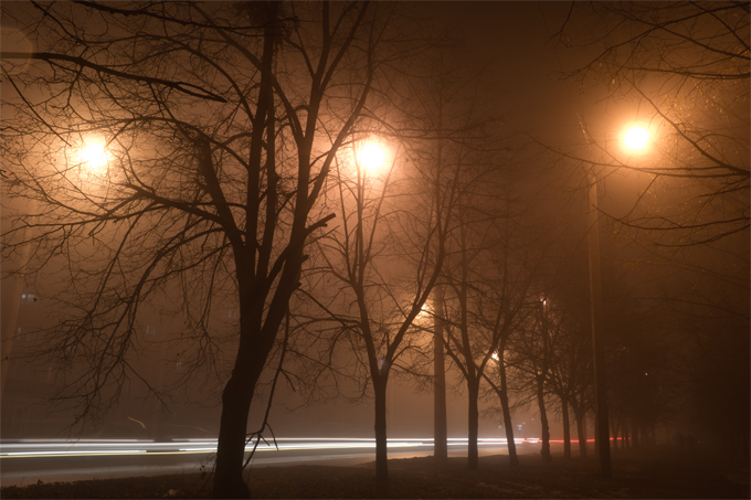 photo "fill with smoke" tags: landscape, city, 