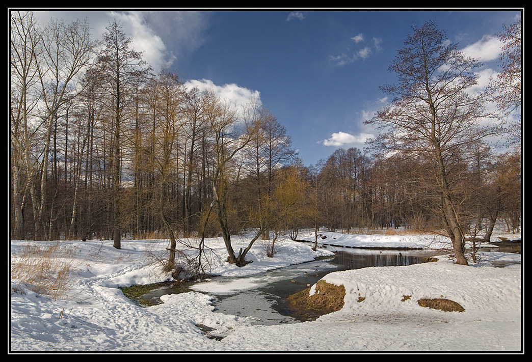 photo "March Goledyanka-river" tags: landscape, spring, water