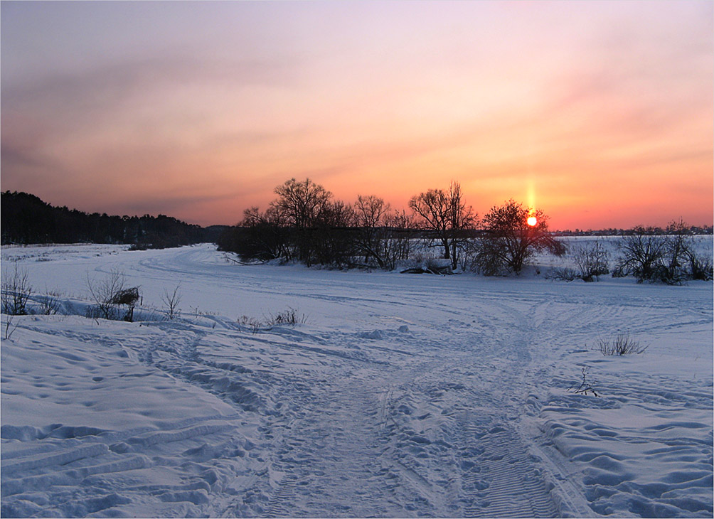 photo "Sunset. 8 March 2012" tags: landscape, sunset