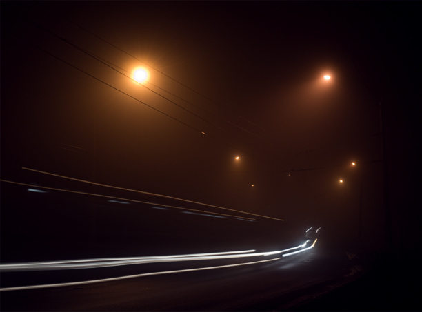 photo "Night Fog" tags: landscape, abstract, night