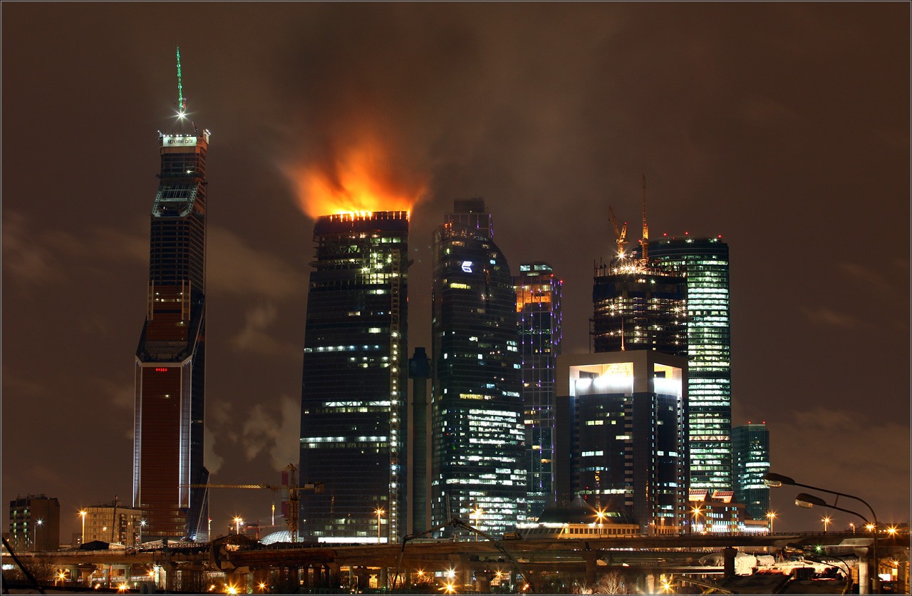 Башня Око Москва Сити Фото Снаружи