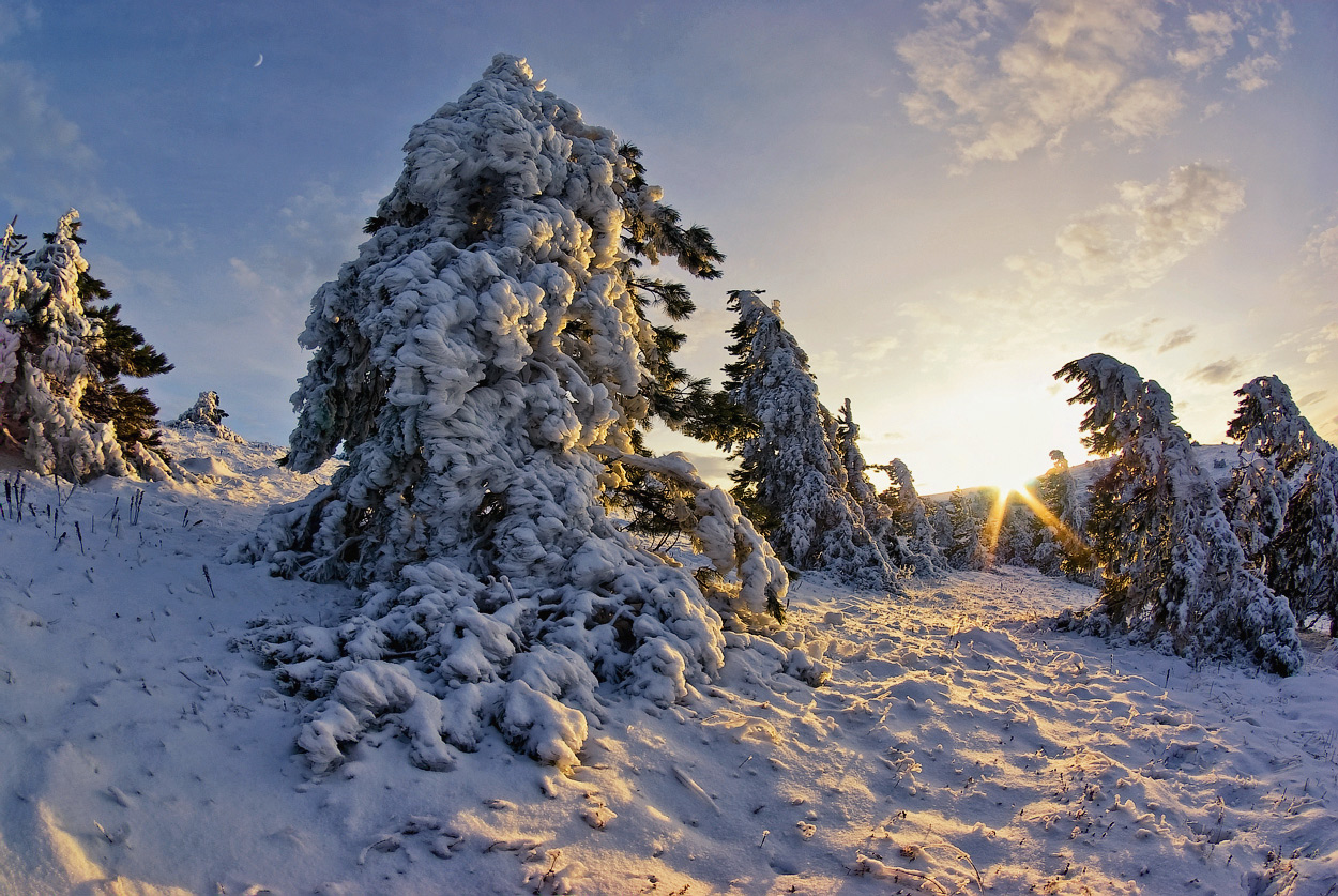 photo "***" tags: landscape, mountains, winter