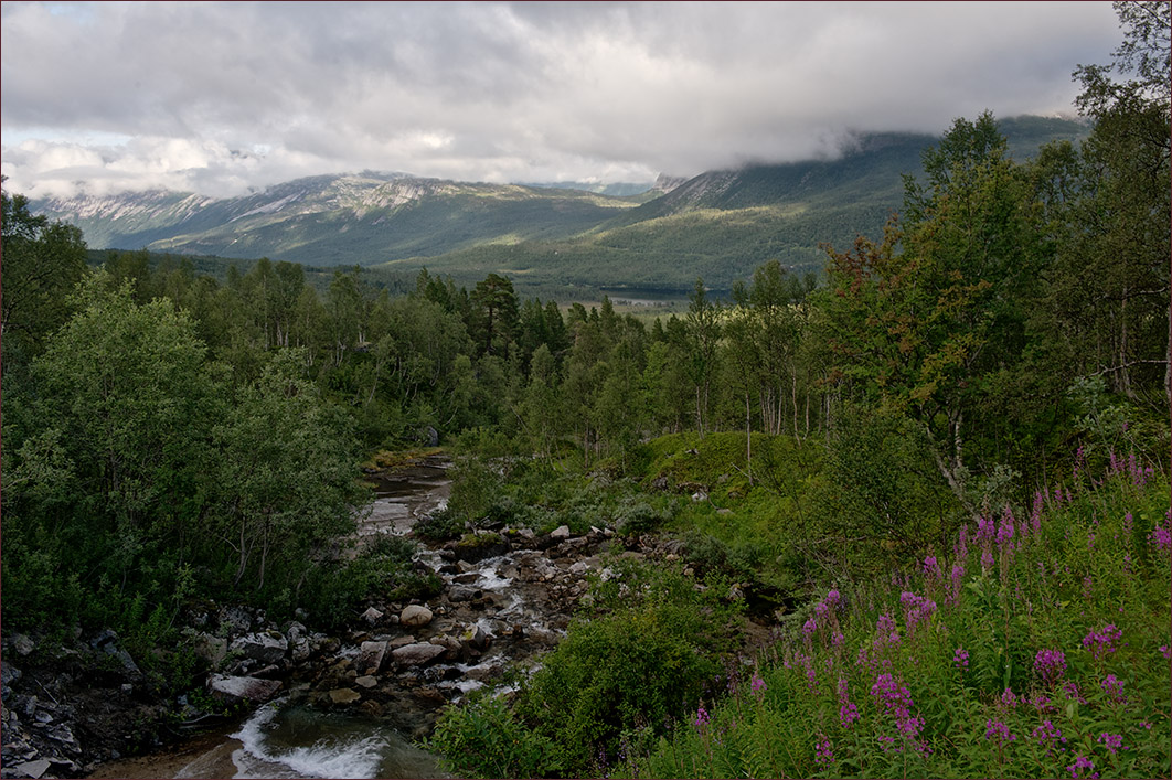 photo "1 km. to the mouth" tags: landscape, mountains, water