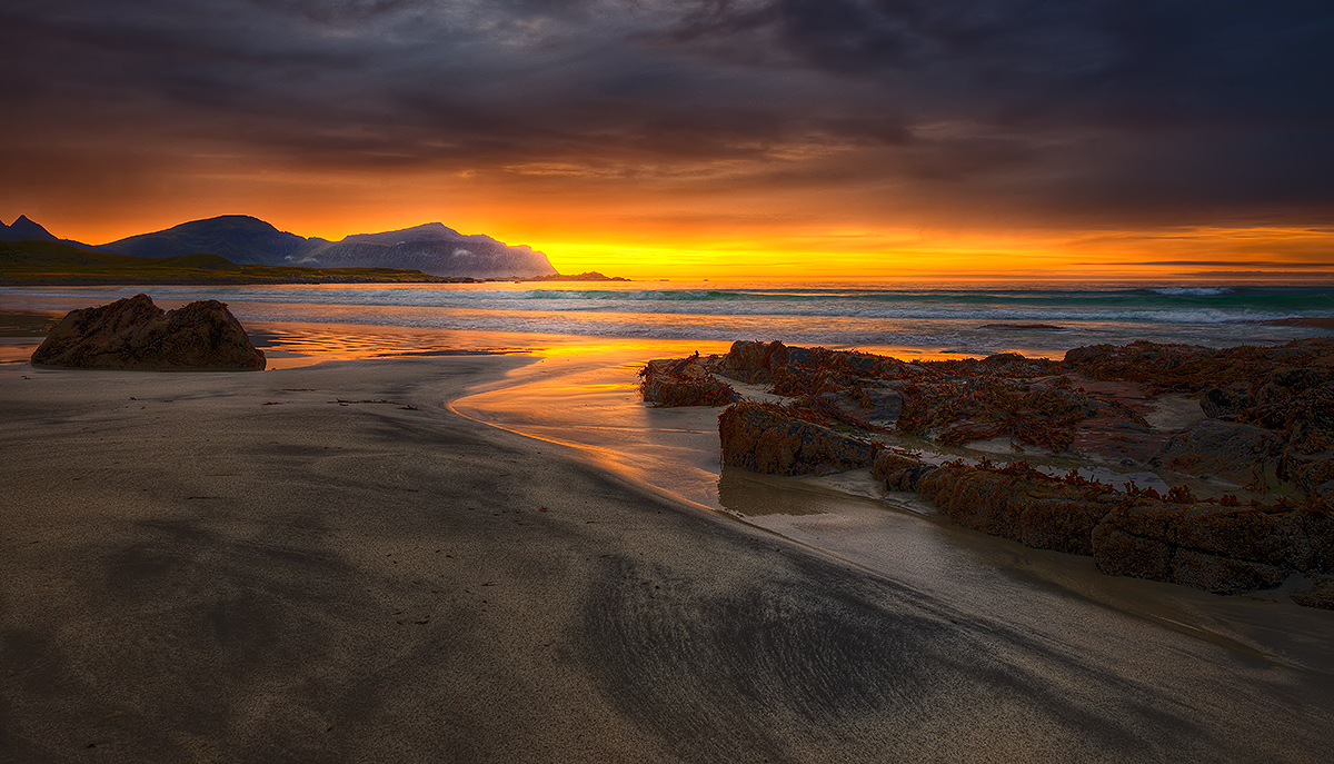 фото "Sunset in Lofoten" метки: пейзаж, вода, закат