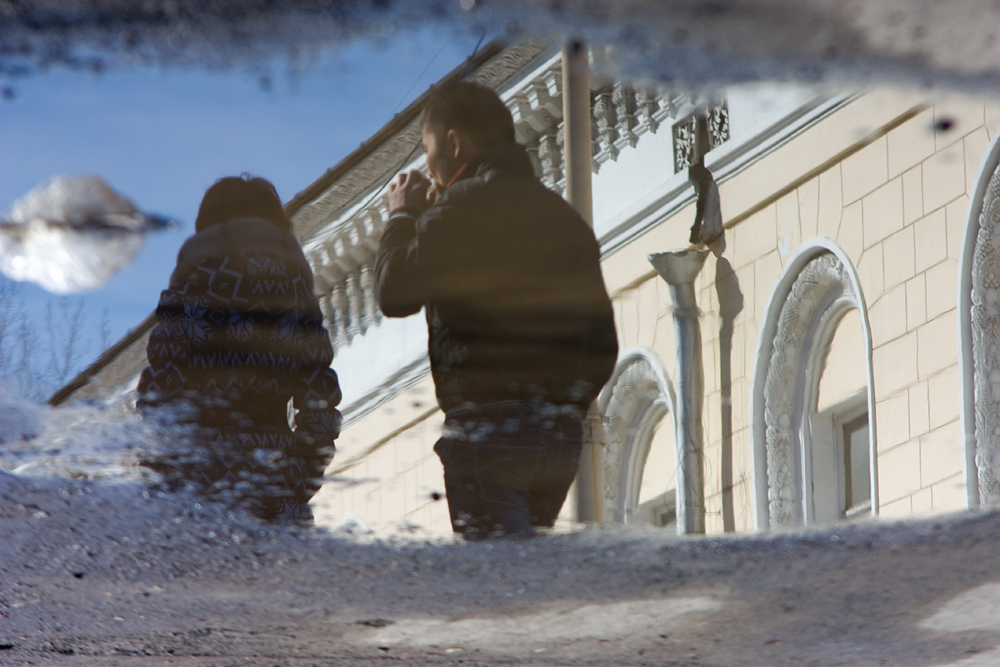 photo "***" tags: abstract, street, reflections