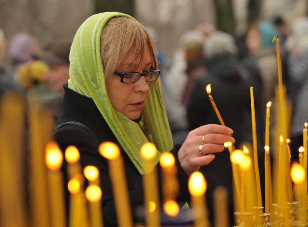 фото "Пасхальная  молитва" метки: репортаж, 