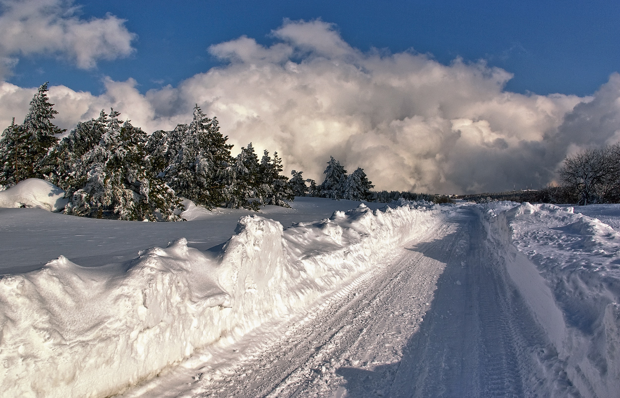 photo "***" tags: landscape, clouds, winter