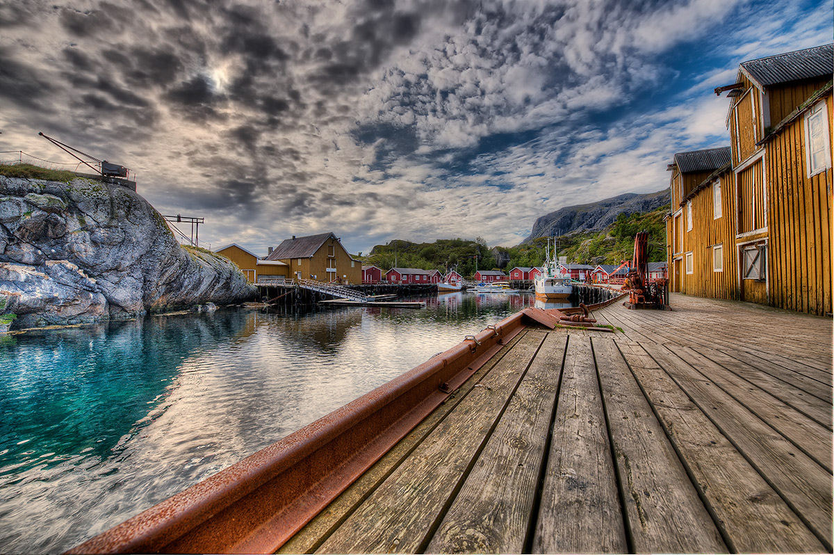 photo "Nusfjord...." tags: architecture, landscape, autumn