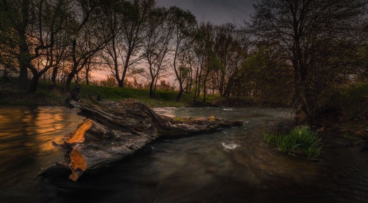 фото "Апрельские воды" метки: пейзаж, закат