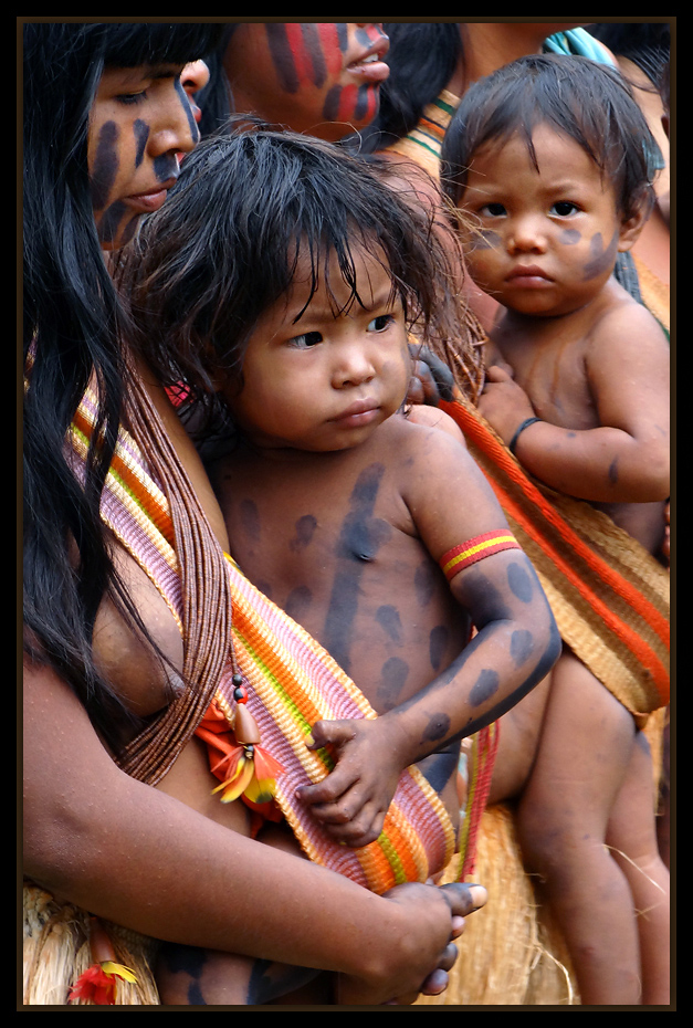 photo "Indians Mamaindê" tags: portrait, children