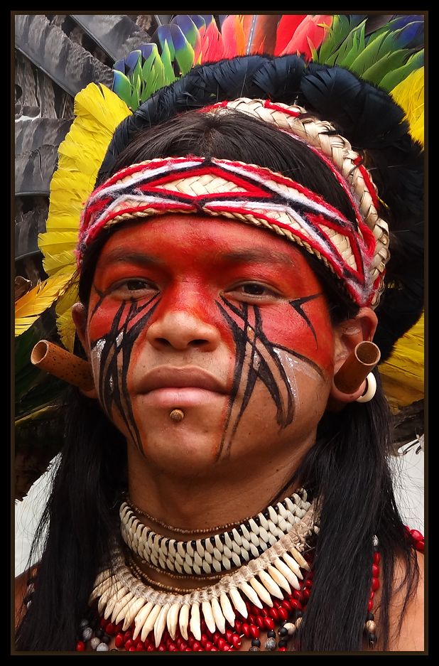 фото "Indian Pataxó" метки: портрет, мужчина