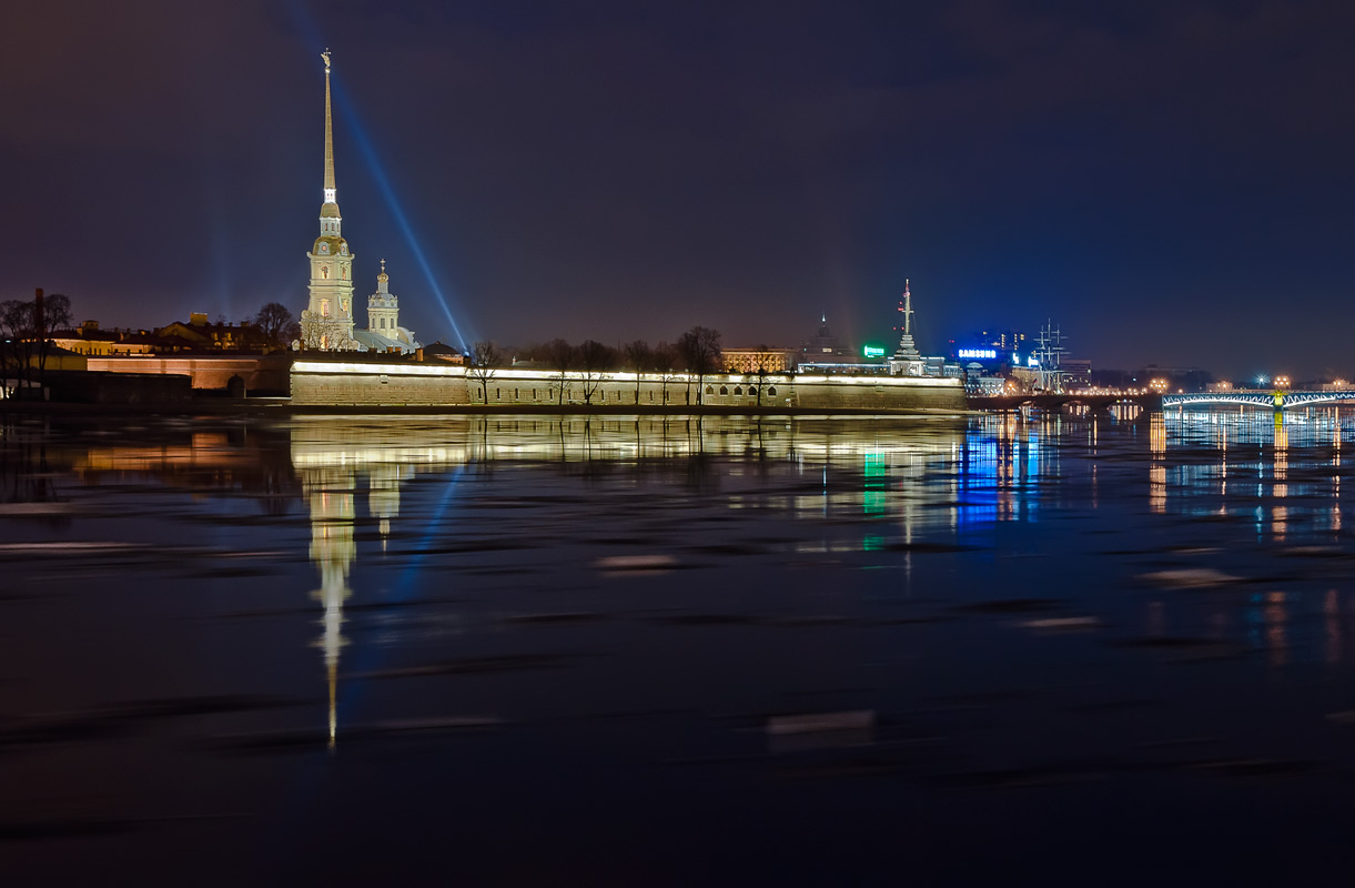 фото "Ледоход на Неве" метки: архитектура, пейзаж, вода