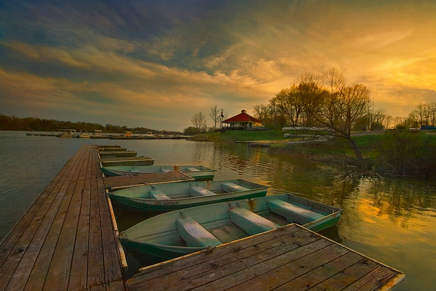 photo "The Reservoir" tags: landscape, water