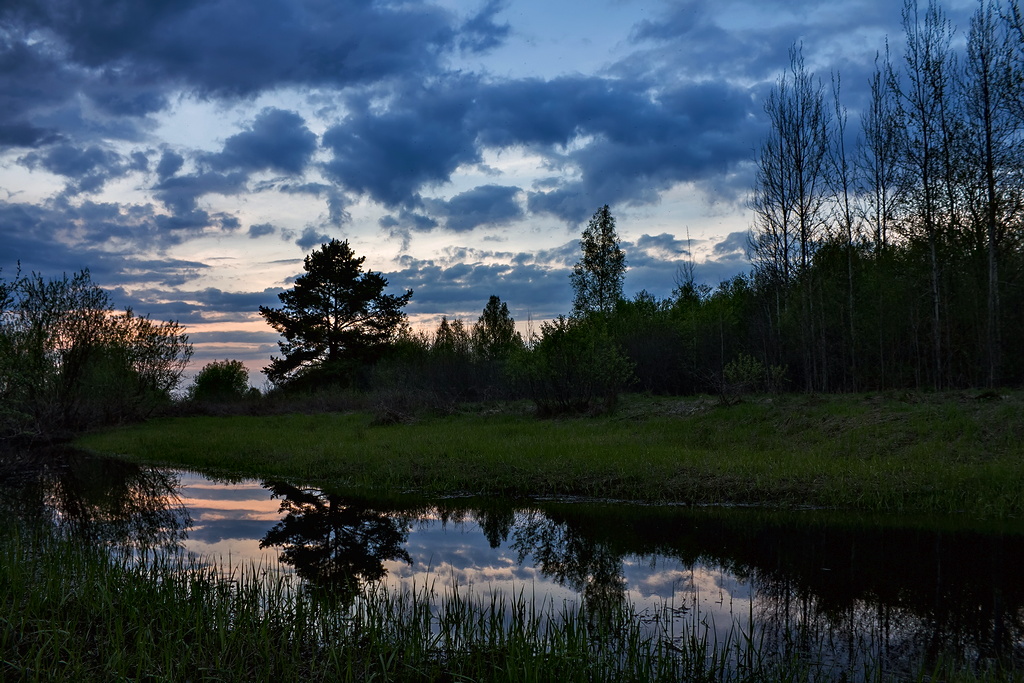 фото "Тихий вечер" метки: пейзаж, весна