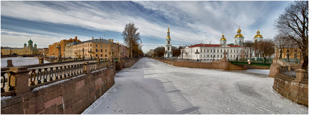 фото "Перекрёсток двух каналов" метки: архитектура, город, пейзаж, 