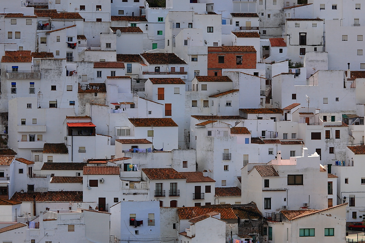 фото "Casares village, Andalusia, Spain." метки: архитектура, пейзаж, 