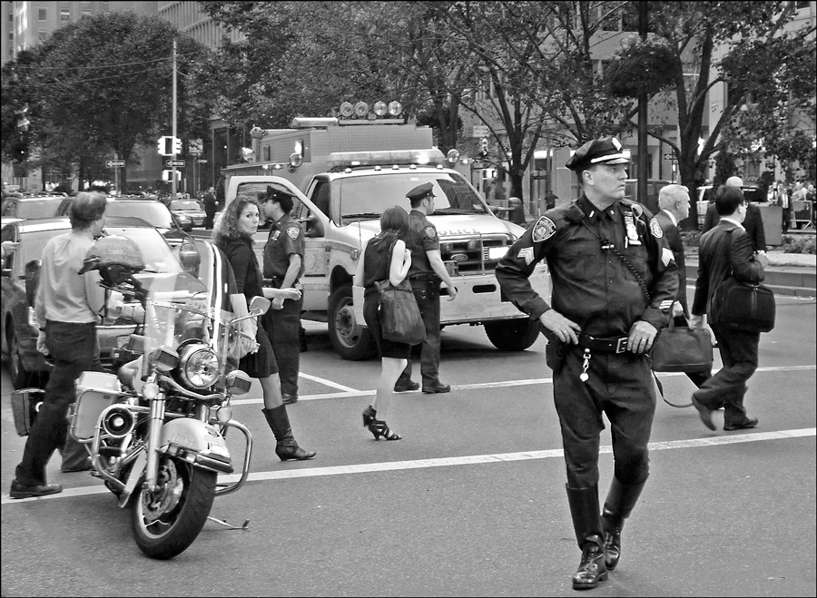 photo "On guard" tags: genre, black&white, 