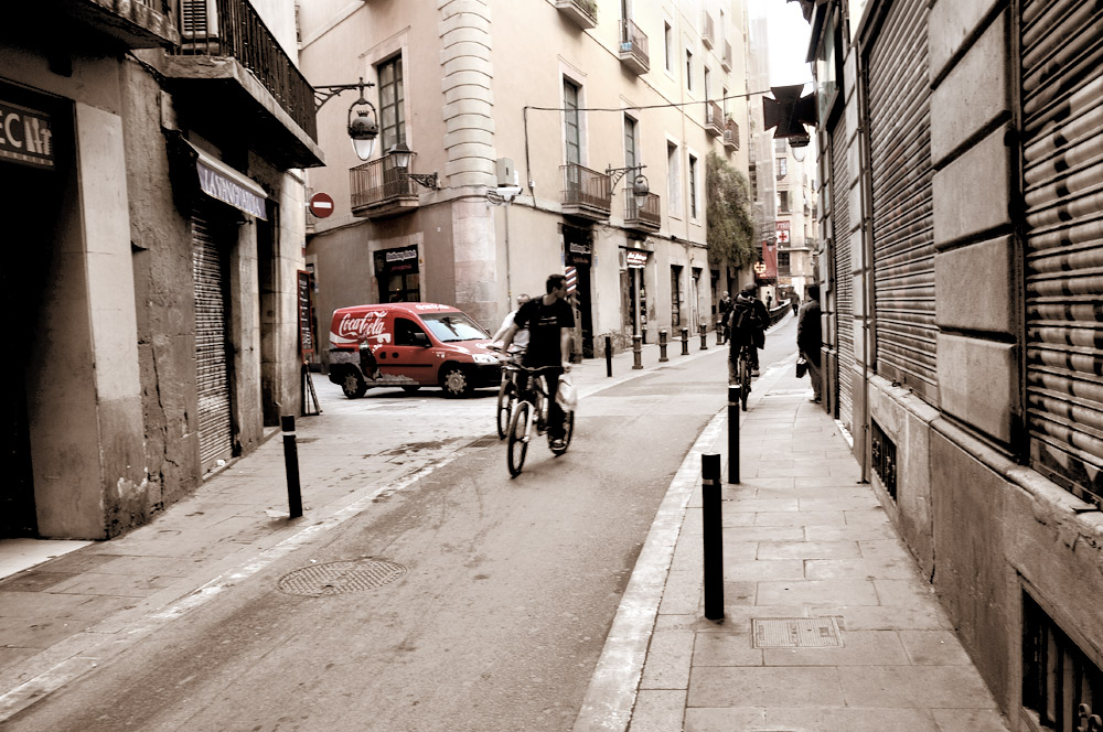 фото "в Готическом квартале Барселоны" метки: путешествия, жанр, Европа