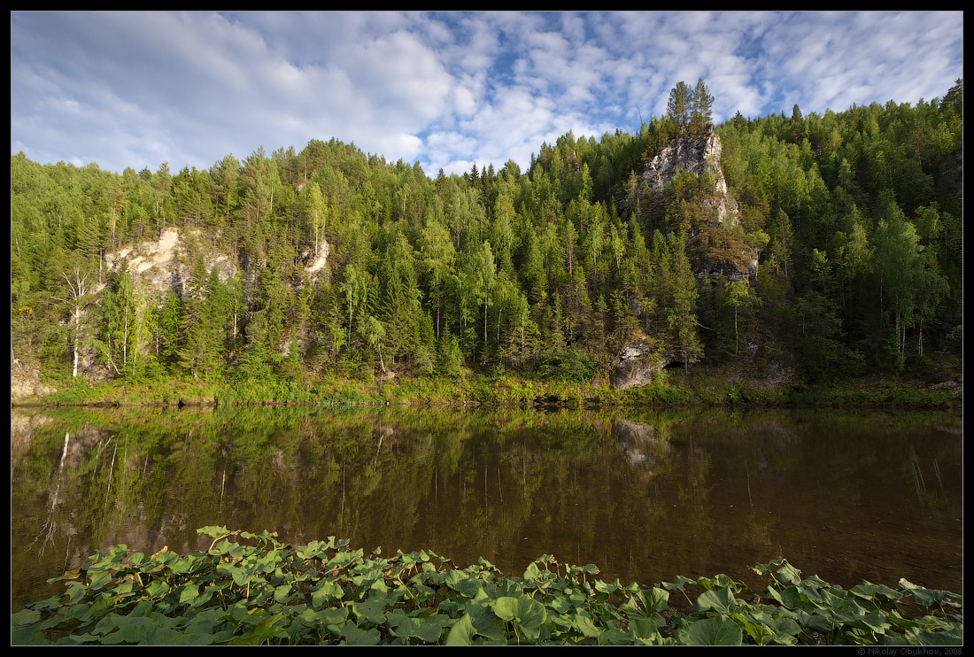 photo "0188_0018" tags: landscape, forest, river, rocks, summer