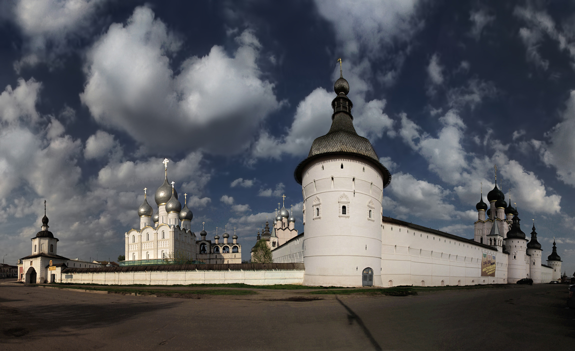 photo "The sky above the ancient Kremlin" tags: architecture, landscape, clouds