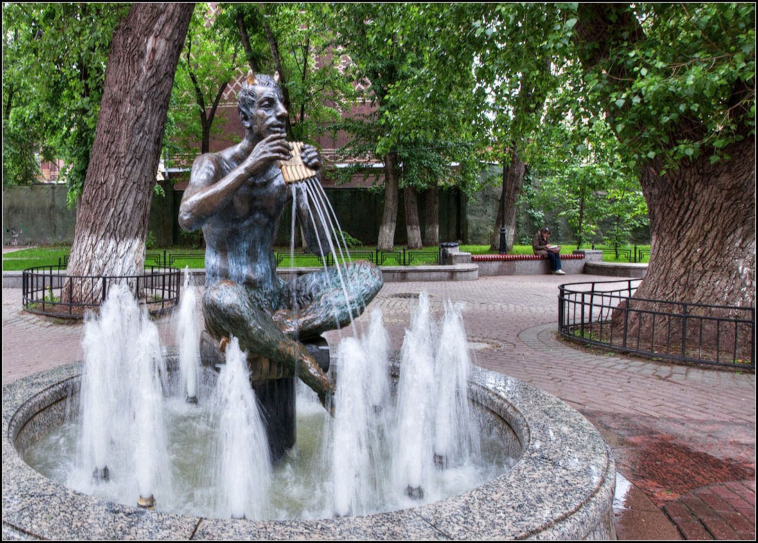 photo "Pan fountain" tags: landscape, city, spring