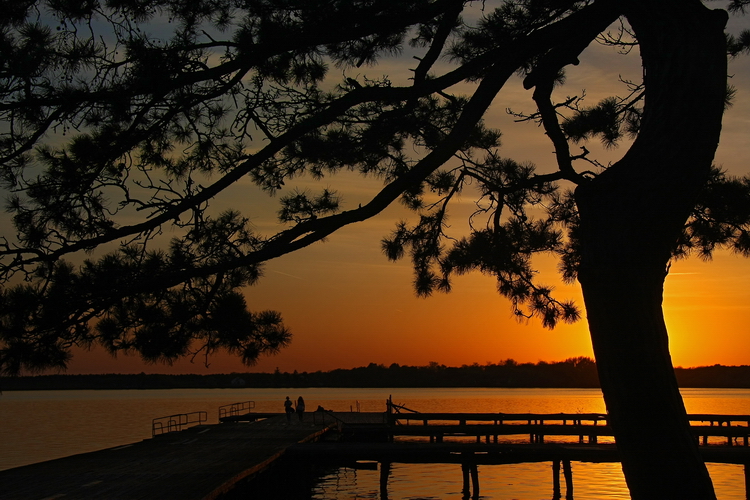 photo "Palich Lake" tags: landscape, sunset