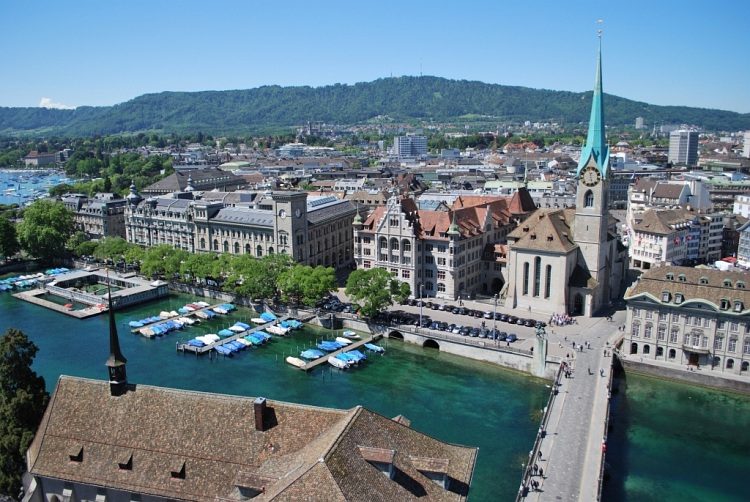 фото "Zurich" метки: архитектура, пейзаж, вода