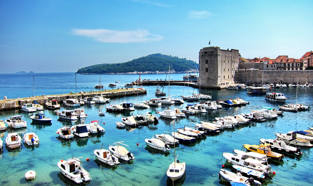 фото "В гавани Дубровника" метки: путешествия, Европа