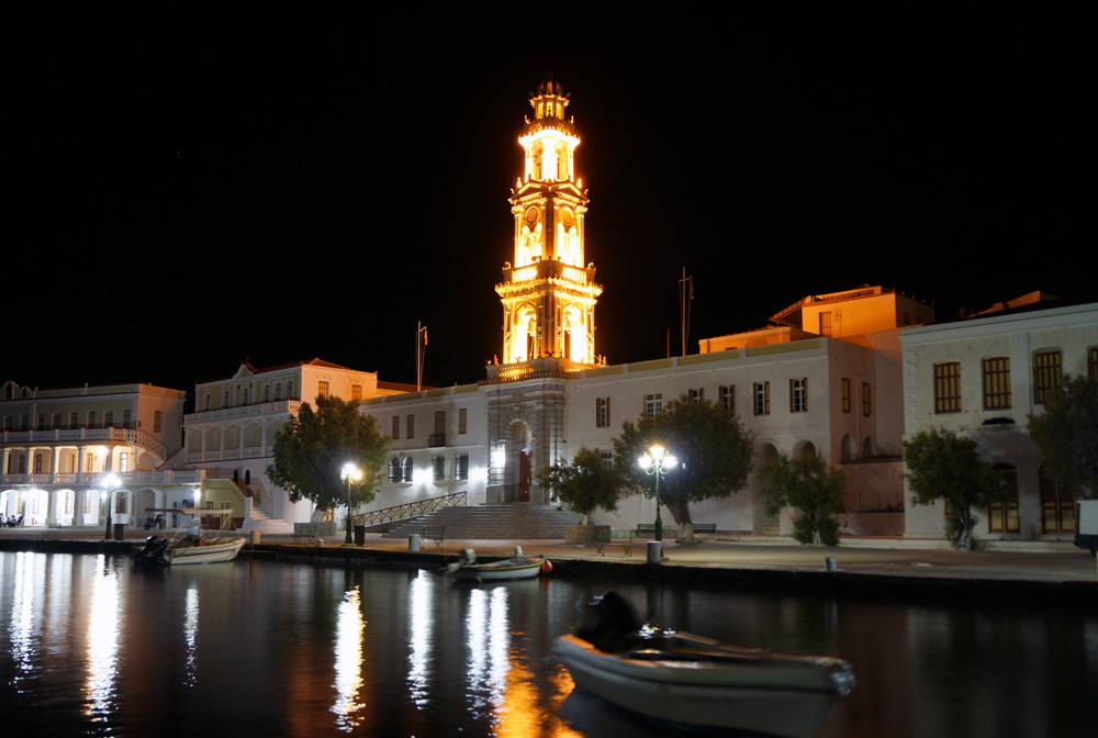 фото "Symi, Kloster Panormitis" метки: архитектура, пейзаж, вода