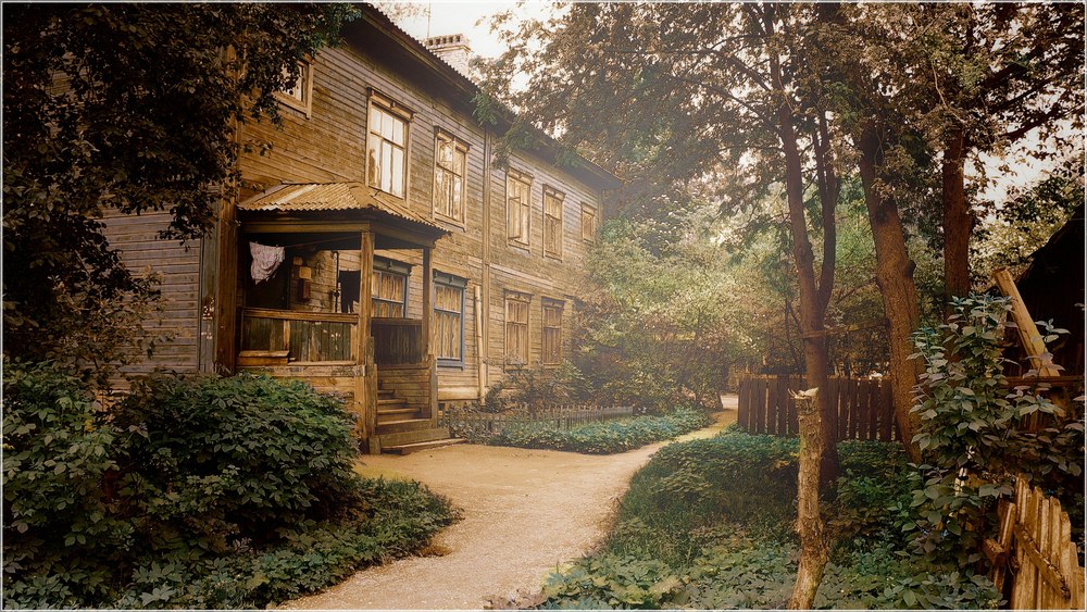 фото "Old house" метки: архитектура, пейзаж, лето