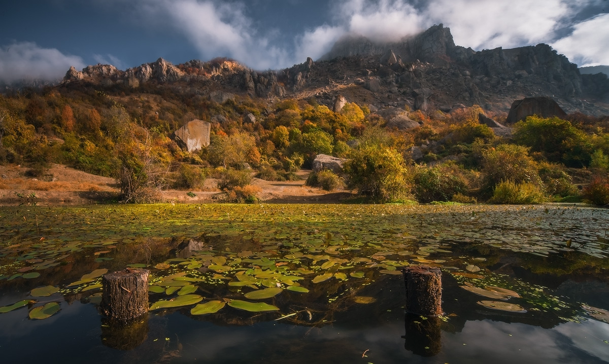 фото "У озера на Демерджи" метки: пейзаж, горы