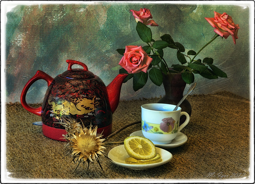 photo "Tea with a lemon" tags: still life, 