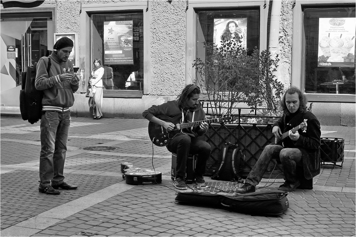 photo "Cherchez la femme" tags: street, black&white, 