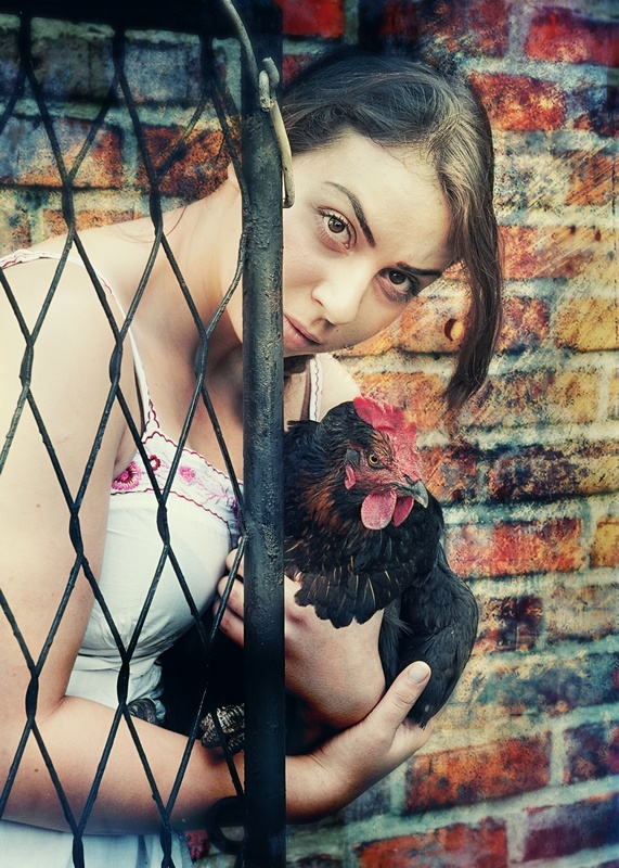 photo "Портрет курица" tags: portrait, woman