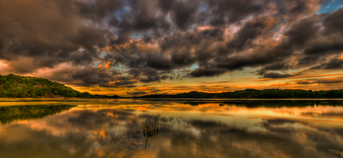 фото "Summernight....." метки: пейзаж, закат, лето