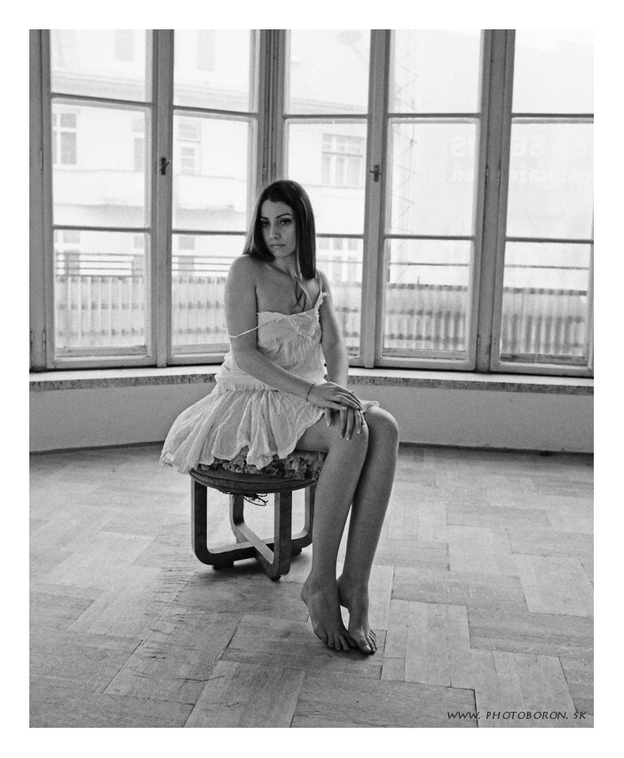 photo "portrait" tags: portrait, black&white, woman