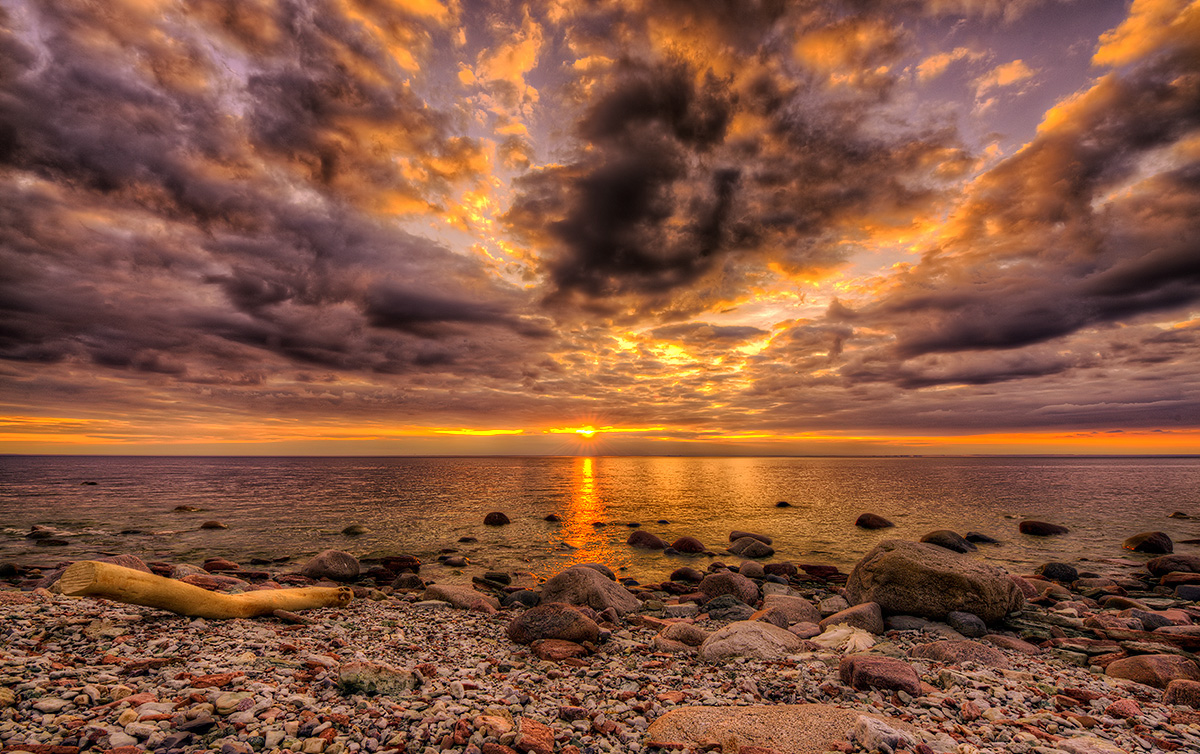 фото "Summernight on Øland" метки: пейзаж, вода, лето