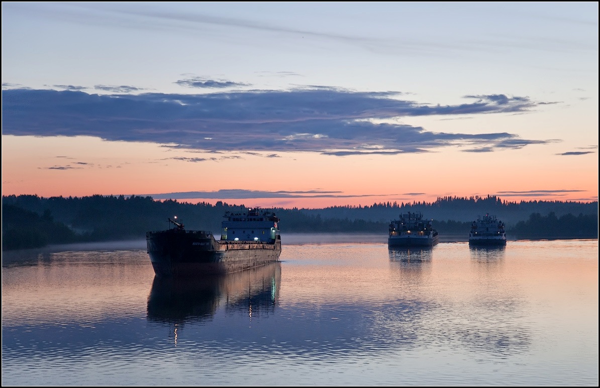 photo "night caravan" tags: landscape, summer, water