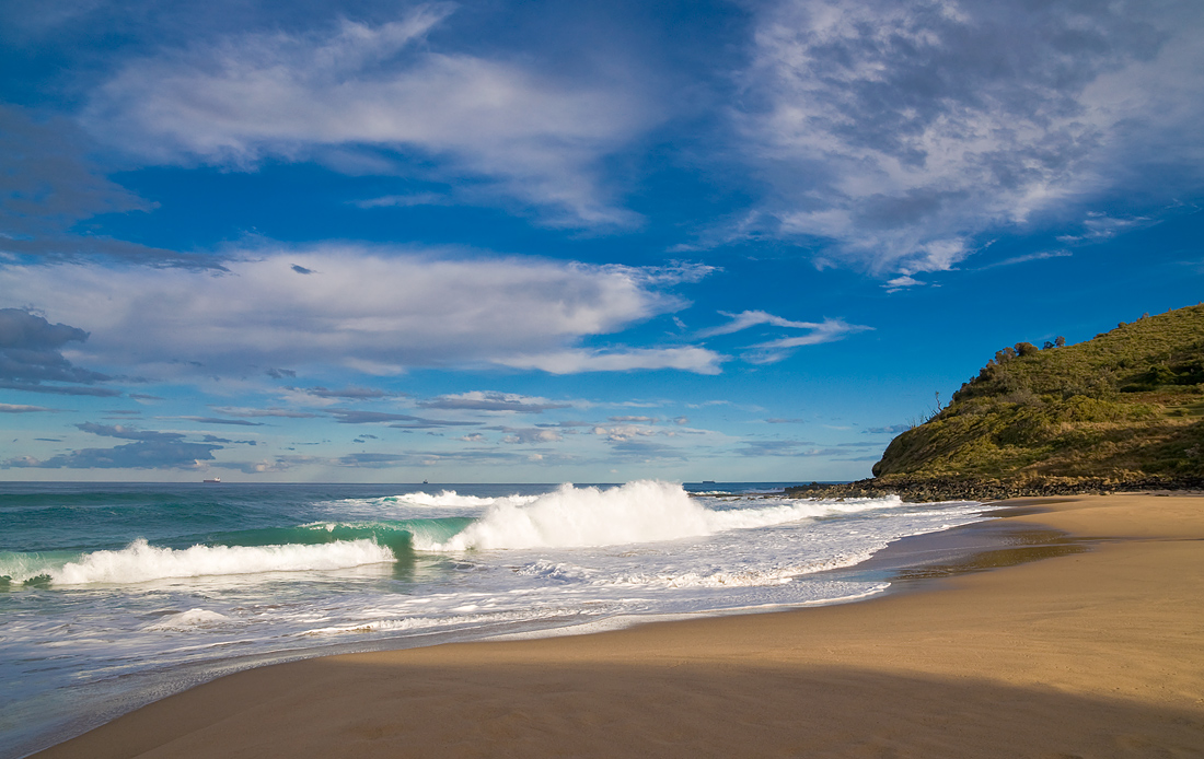 photo "Wave" tags: landscape, clouds, water