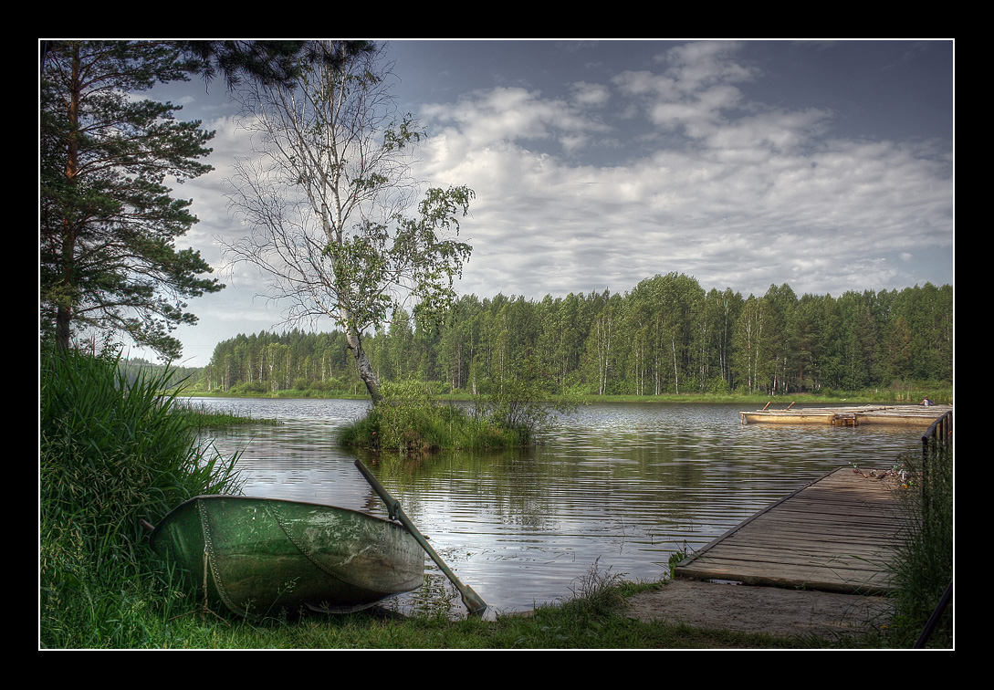 фото "На рыбалке 2" метки: пейзаж, вода, лес