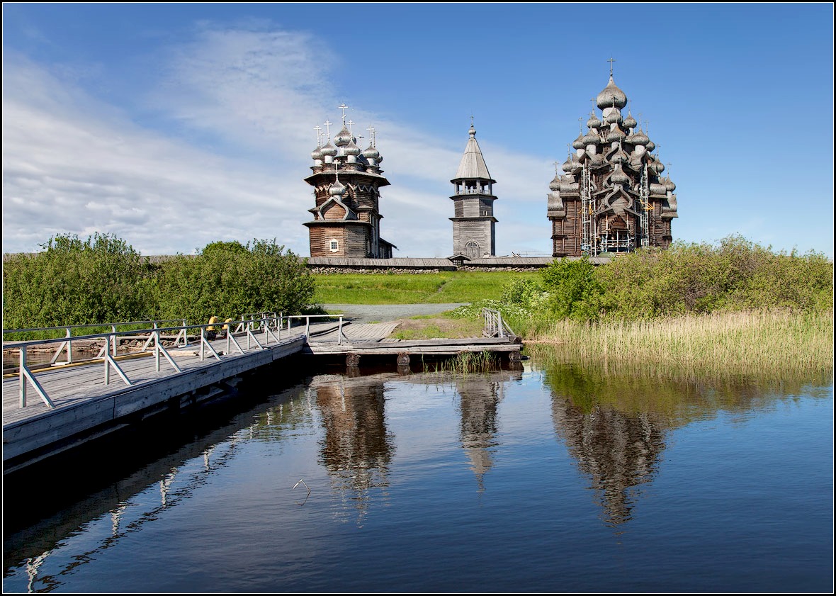 фото "лето в Кижах 4" метки: архитектура, пейзаж, вода